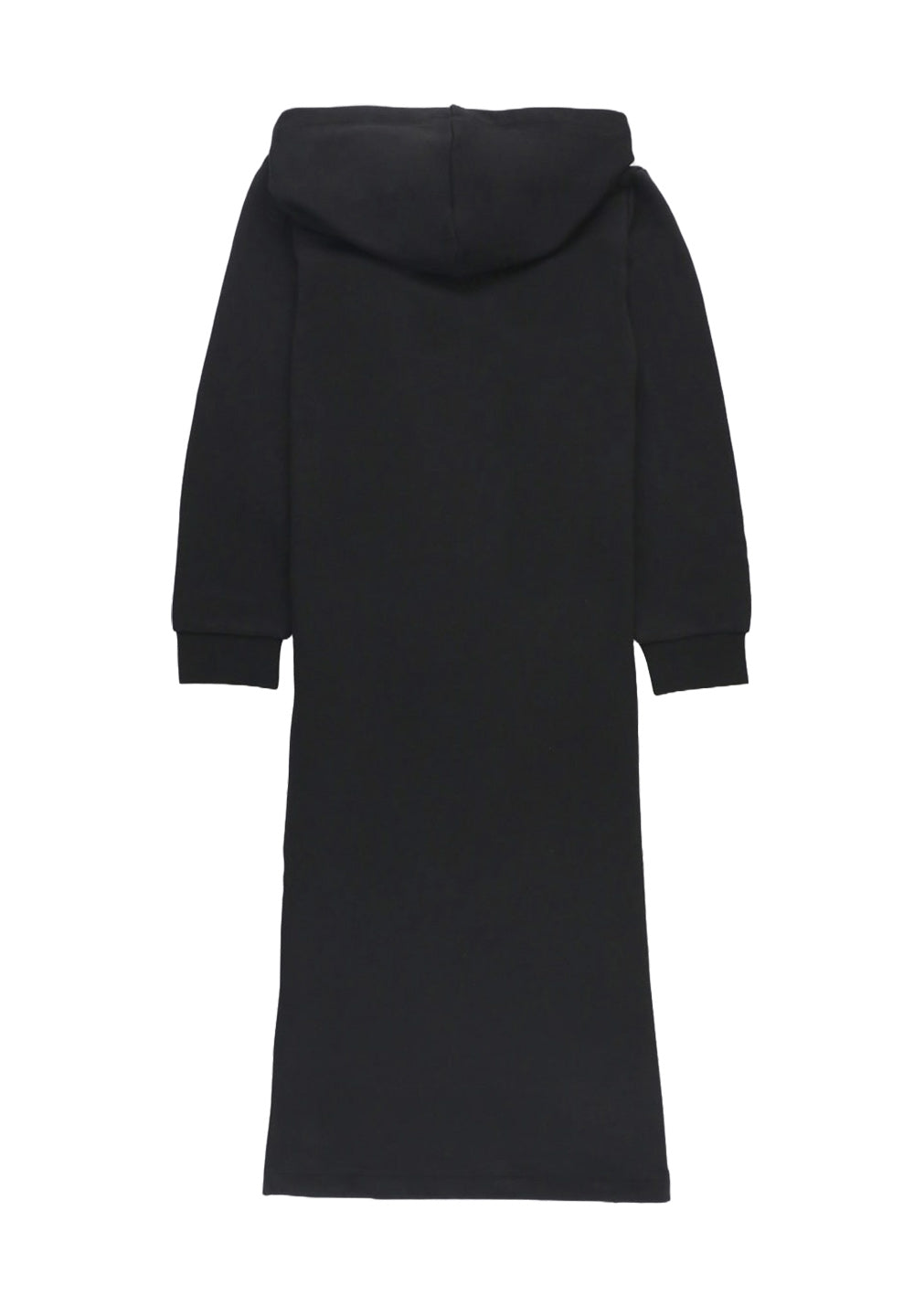 Vestito felpa nero per bambina