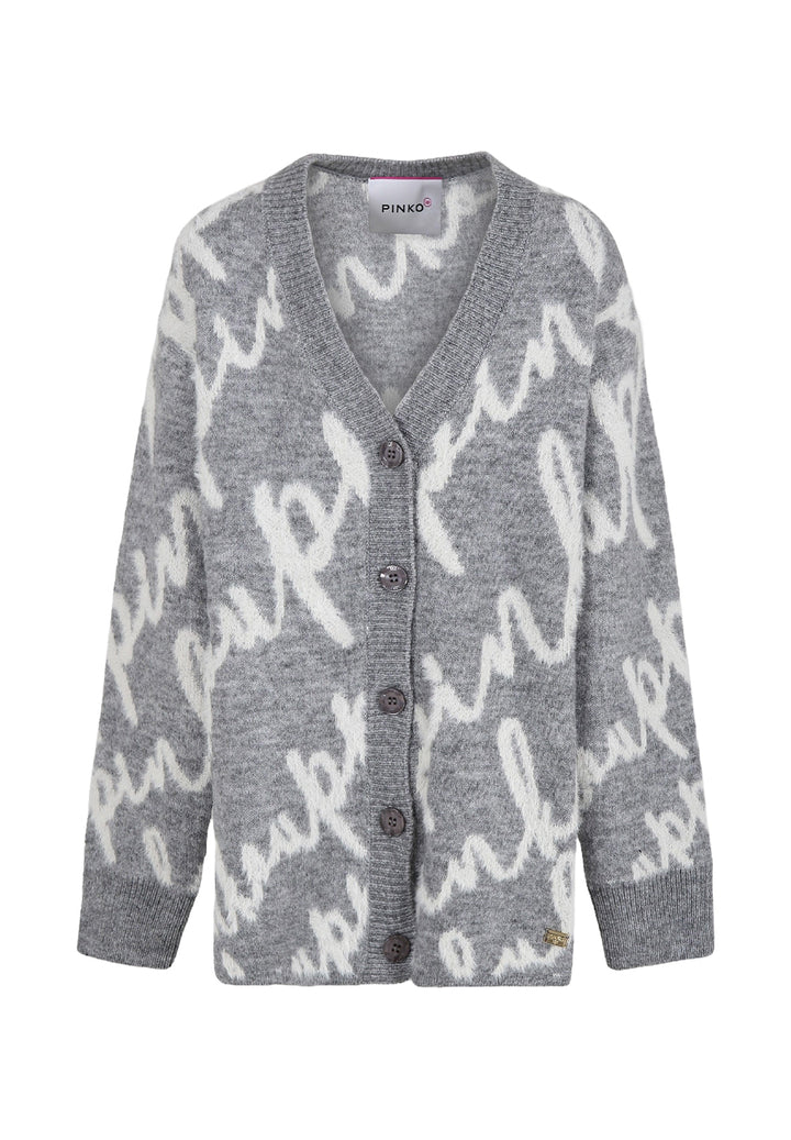 Cardigan grigio per bambina