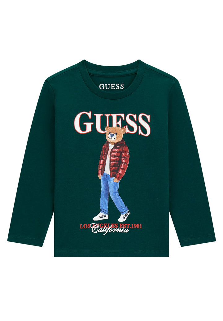 T-shirt verde per bambino