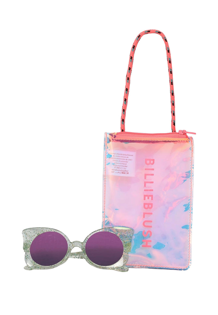 Occhiali verdi per bambina