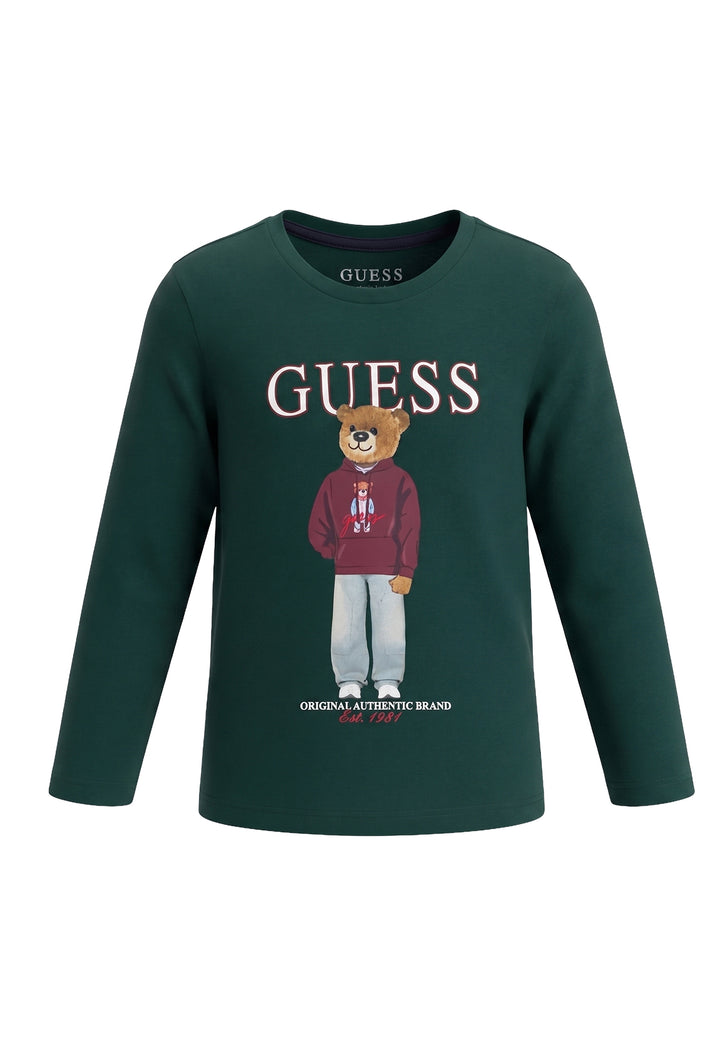 T-shirt verde per bambino