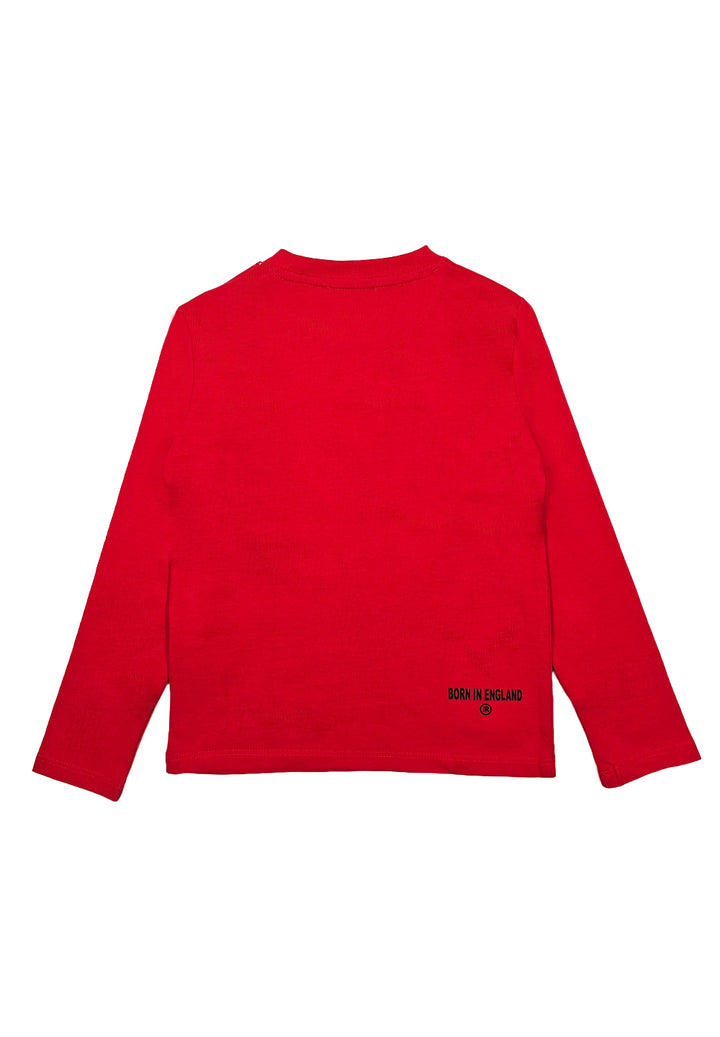 T-shirt rossa per neonata