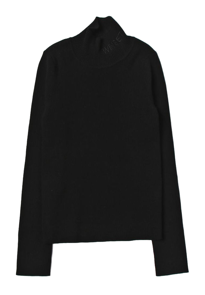 Maglione nero per bambina