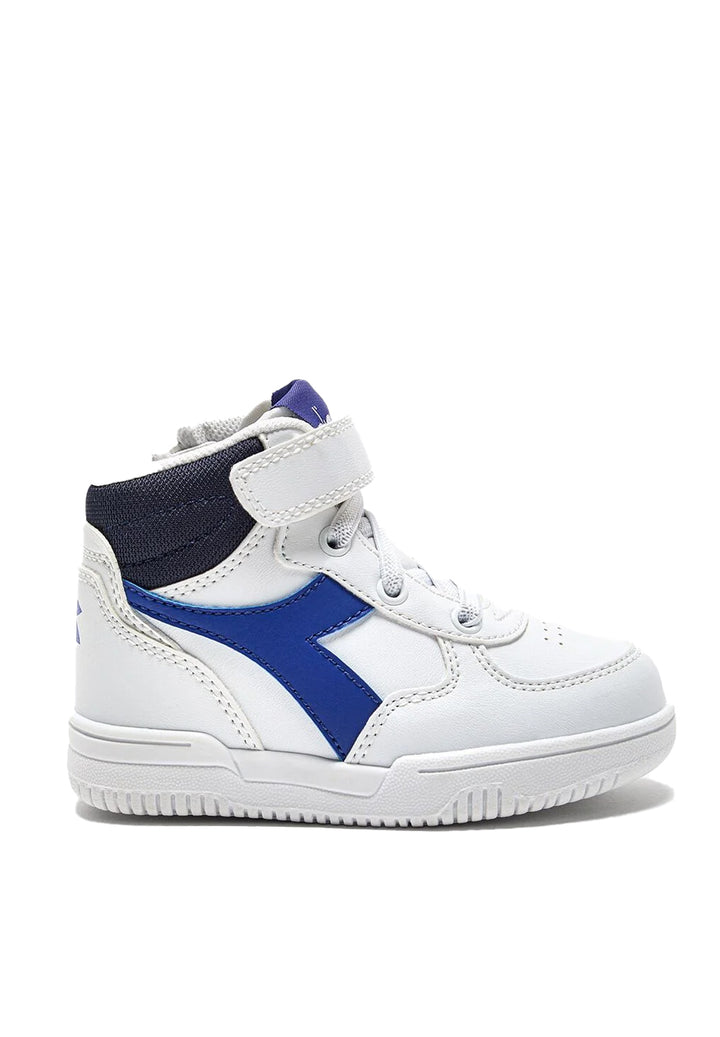 White-blue shoes for newborns