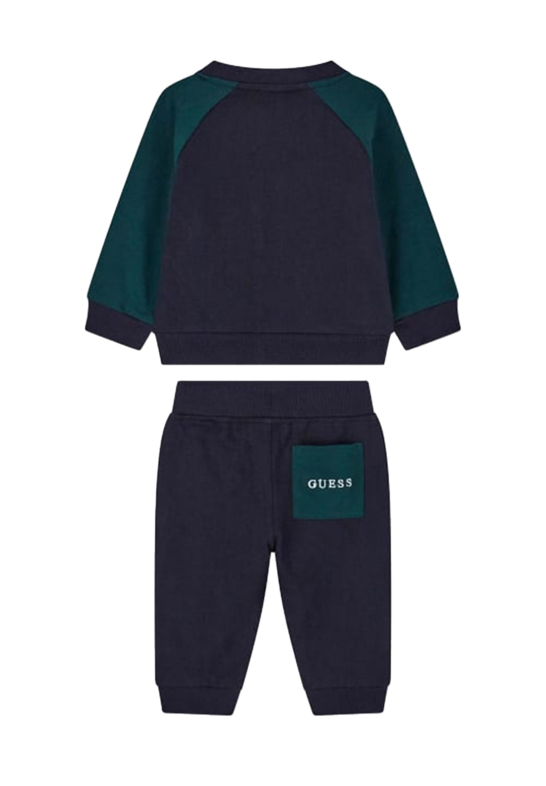 Completo blu-verde per neonato