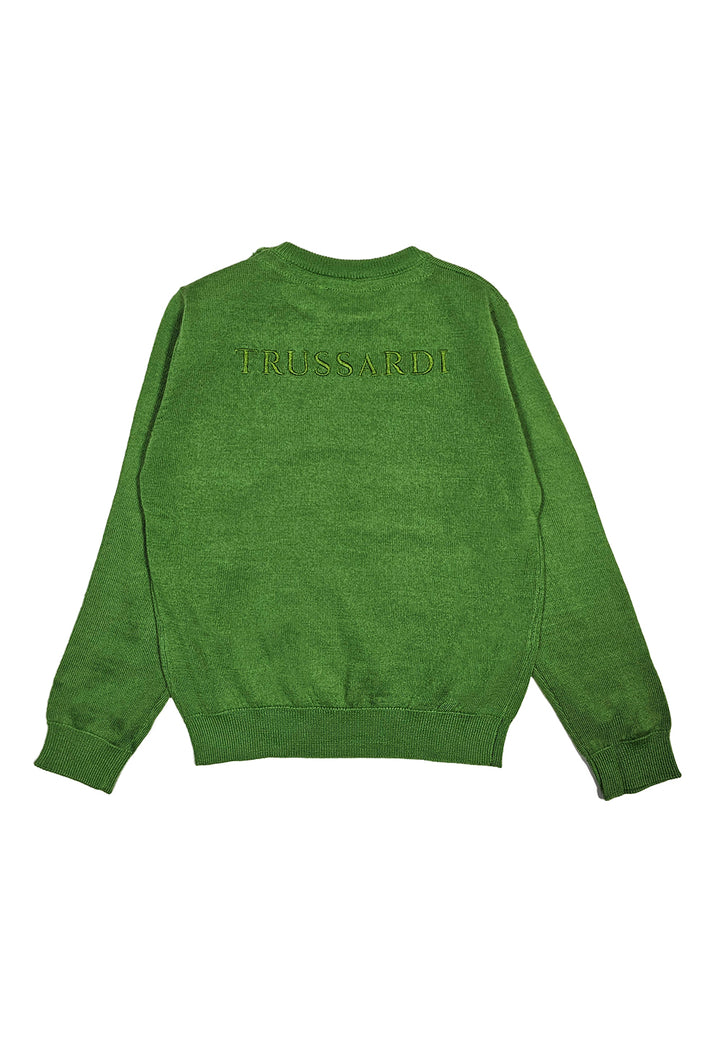 Maglione verde per neonato