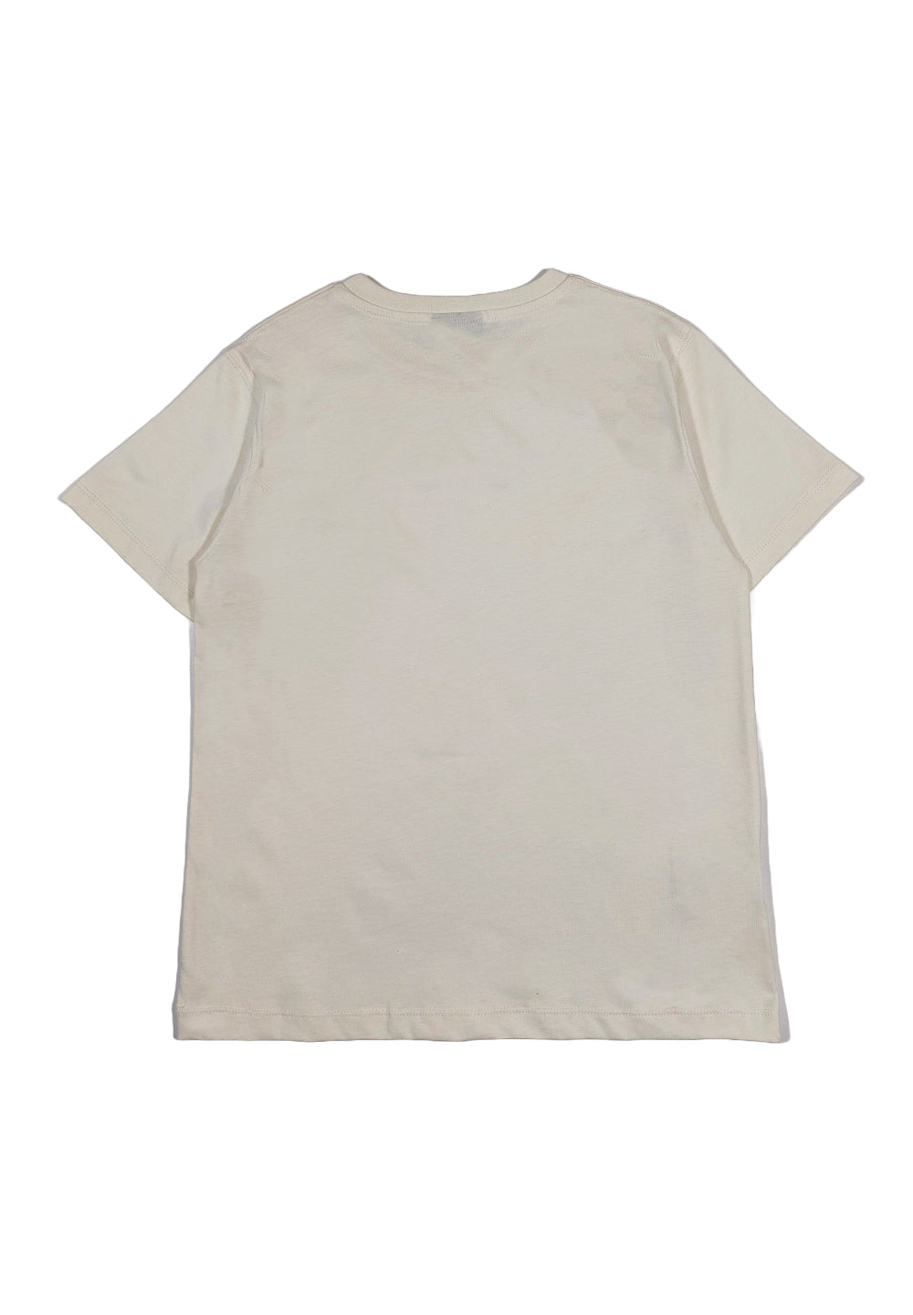 T-shirt crema per bambina