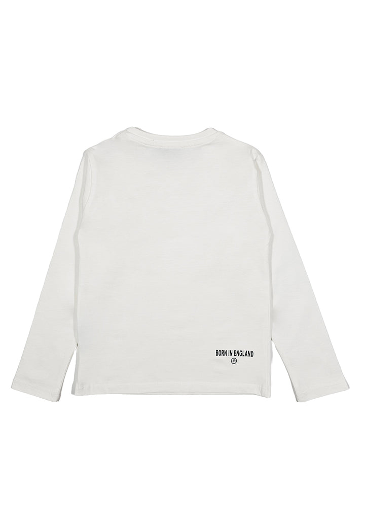 T-shirt bianca per neonato