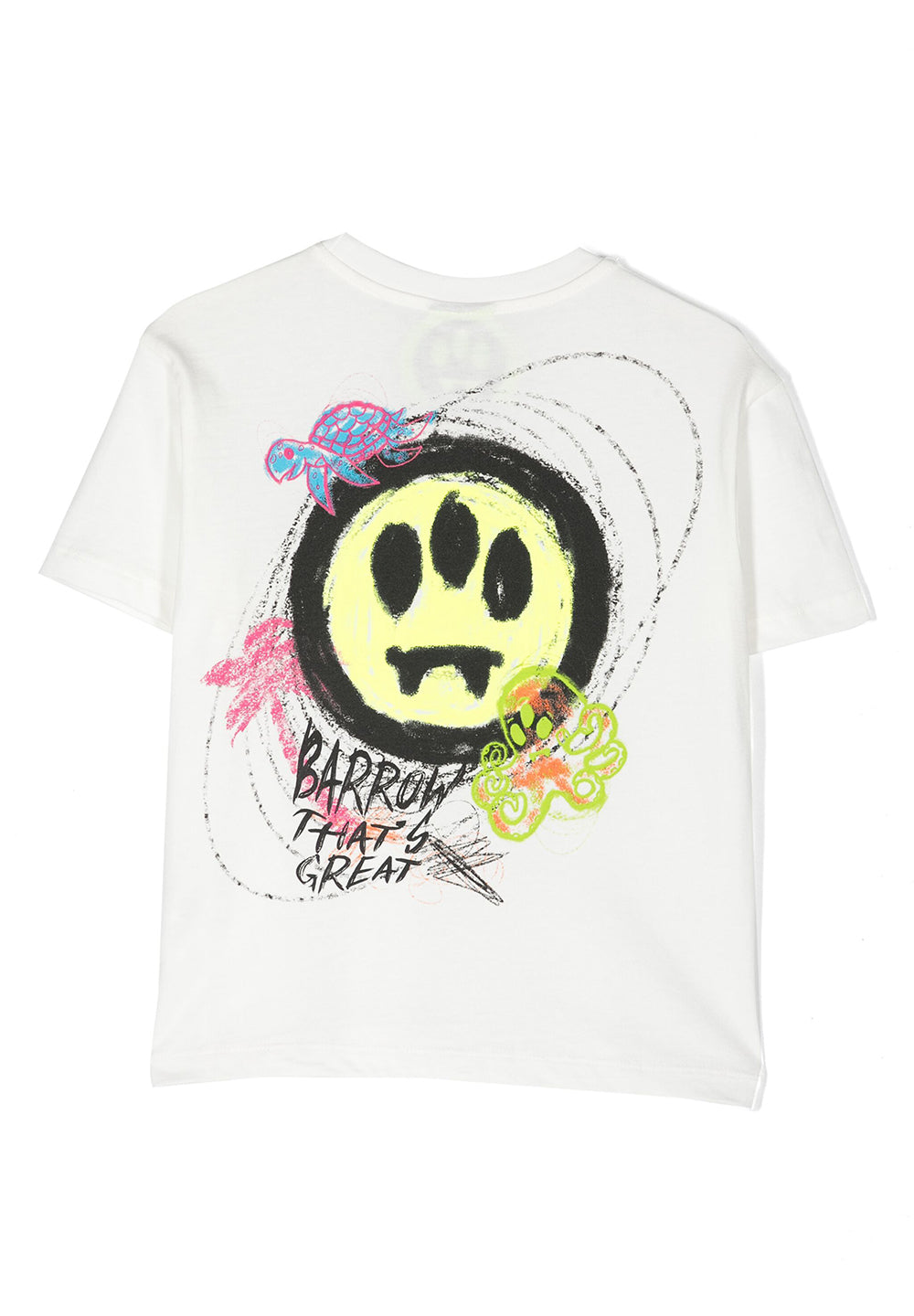 T-shirt bianca per bambina