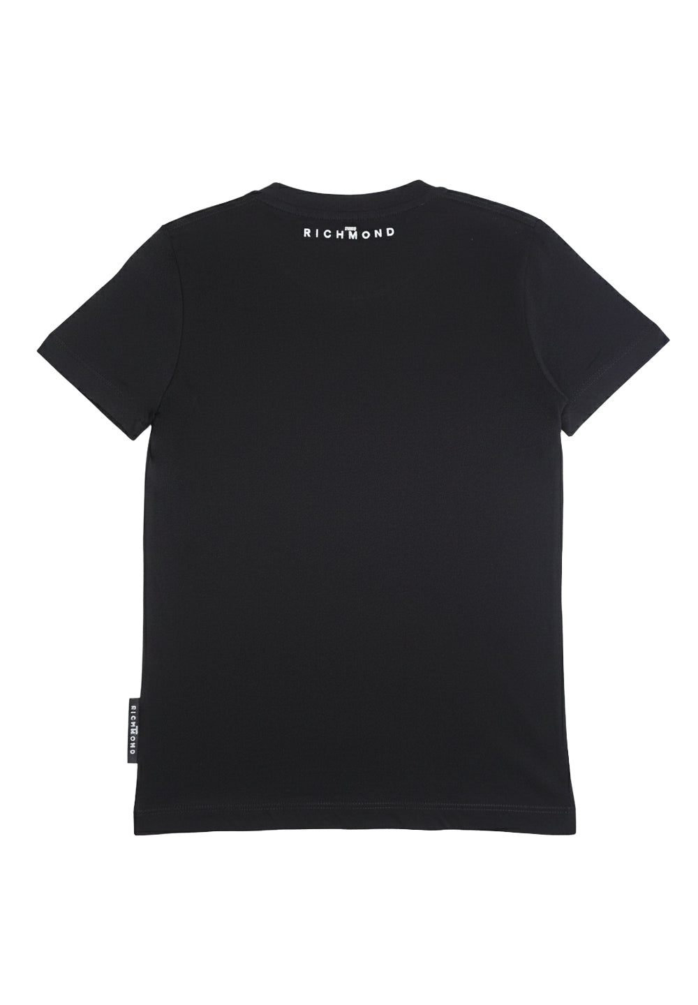 T-shirt nera per bambino