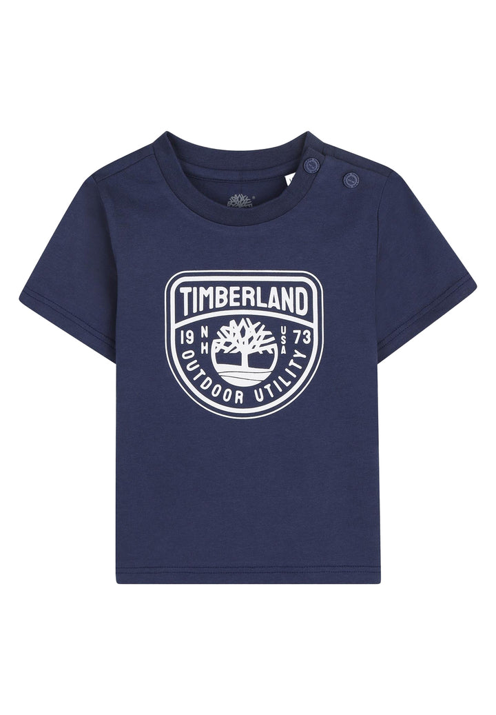 T-shirt blu per bambino