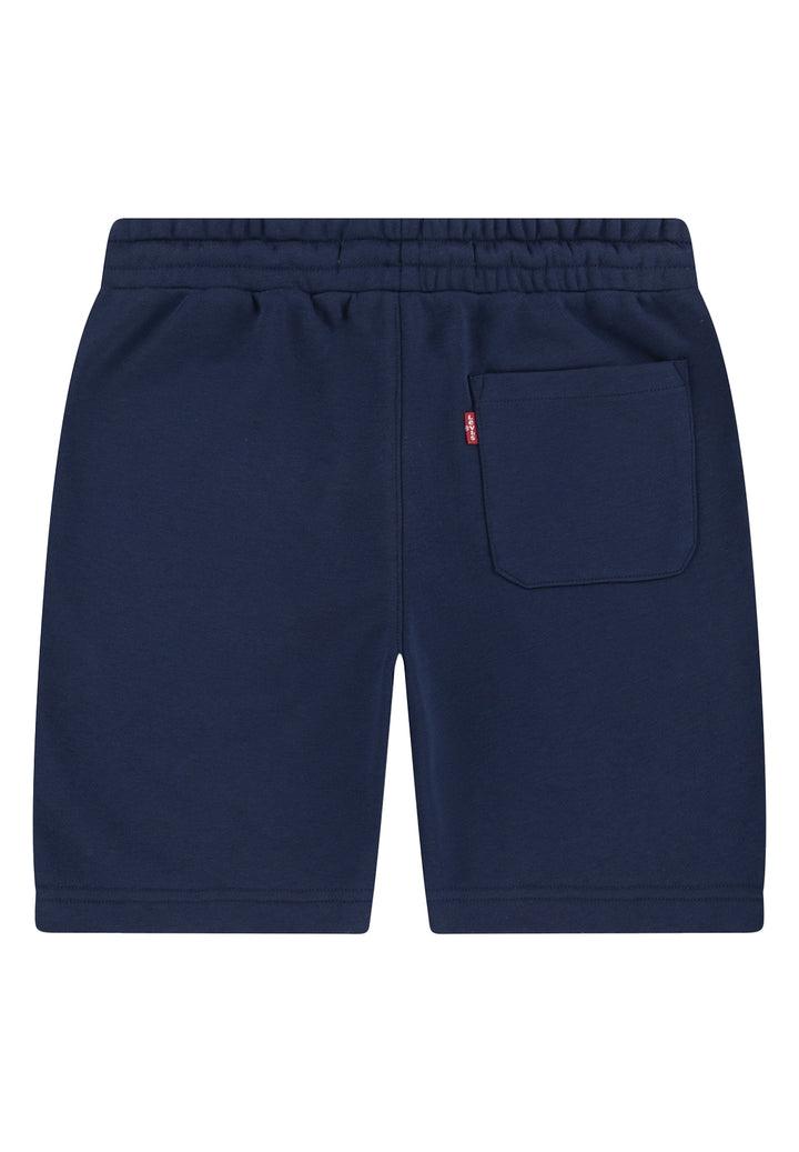 Bermuda felpa blu per bambino