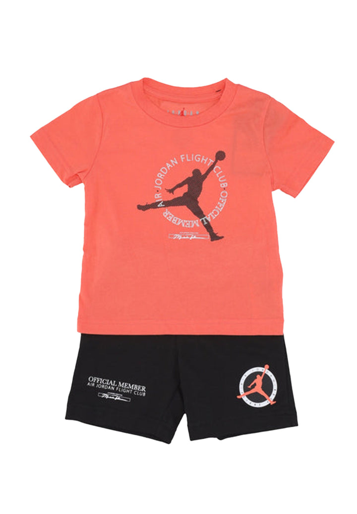 Completo corallo-nero per bambino