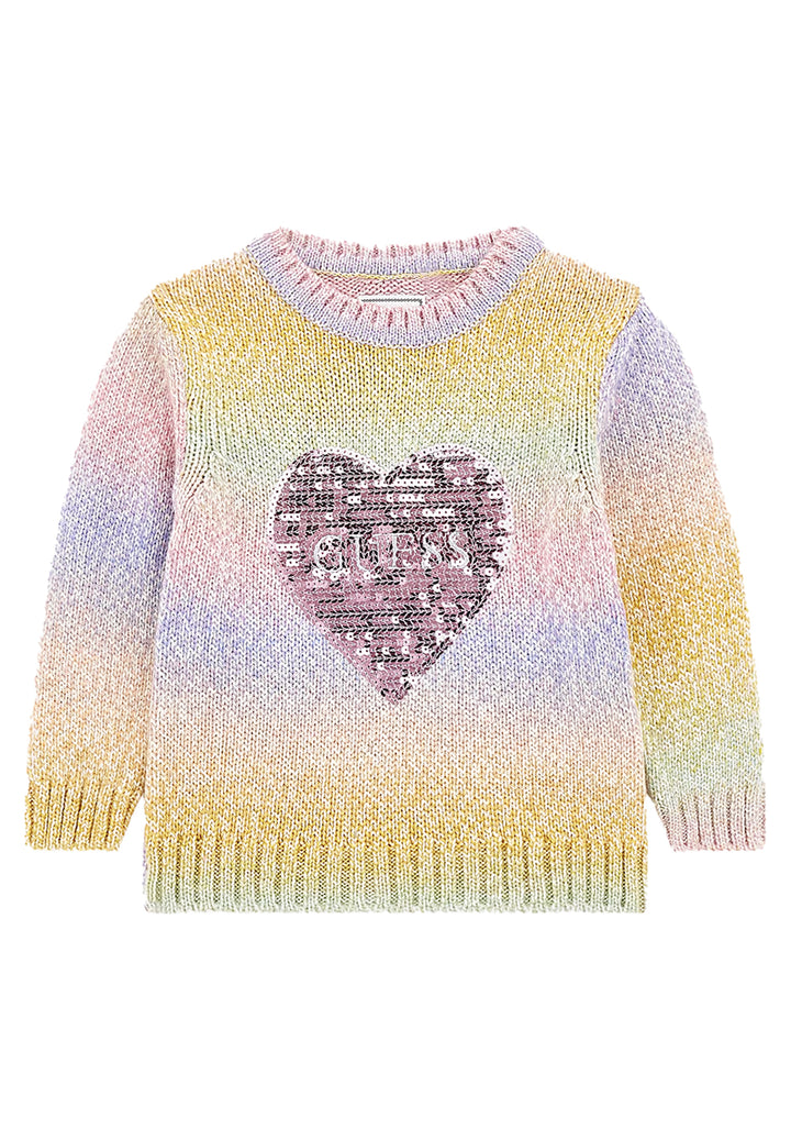 Mehrfarbiger Pullover für Babymädchen