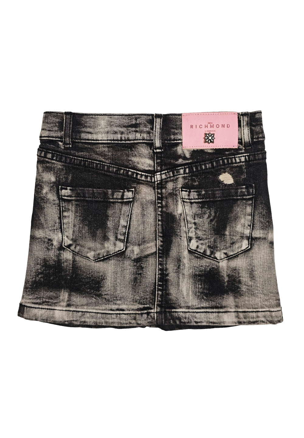 Gonna denim grigia per bambina