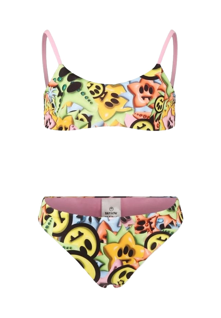 Costume bikini multicolor per bambina