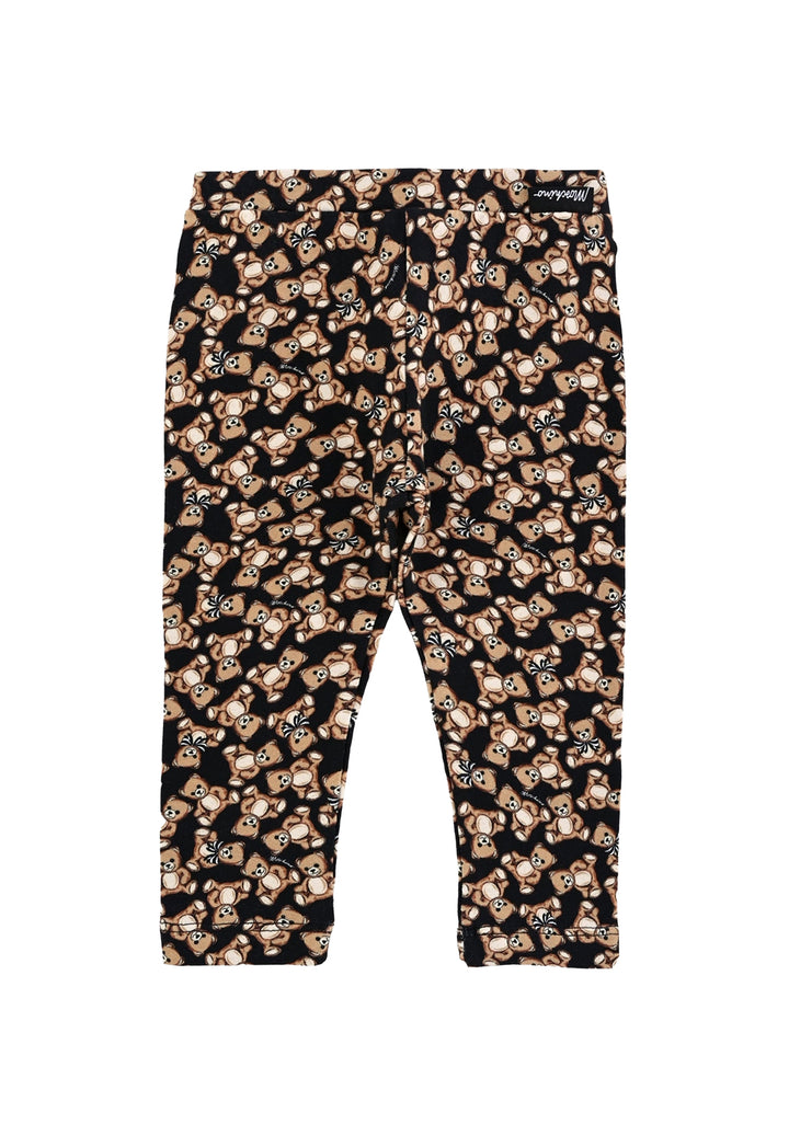Leggings nero per neonata