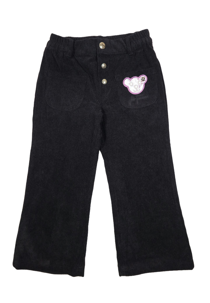 Pantalone nero per neonata
