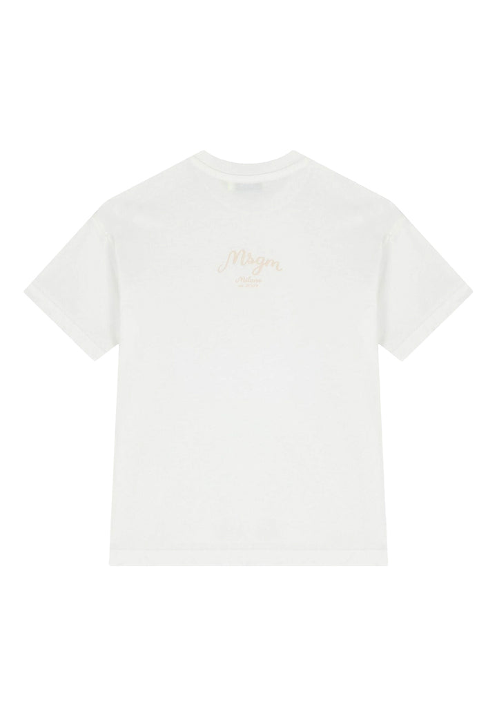 T-shirt bianca per bambino