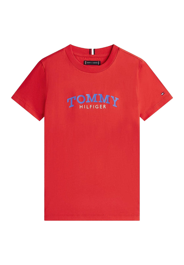 T-shirt rossa per bambino