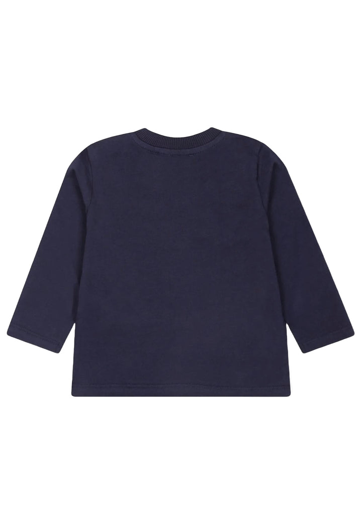 T-shirt blu per neonato