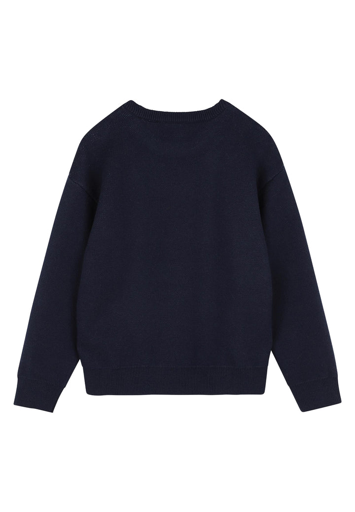 Maglione blu navy per bambino