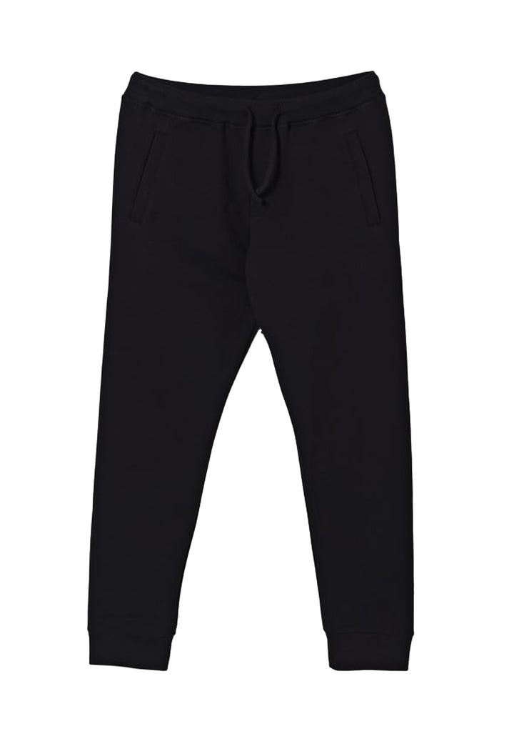 Pantalone felpa nera per bambino