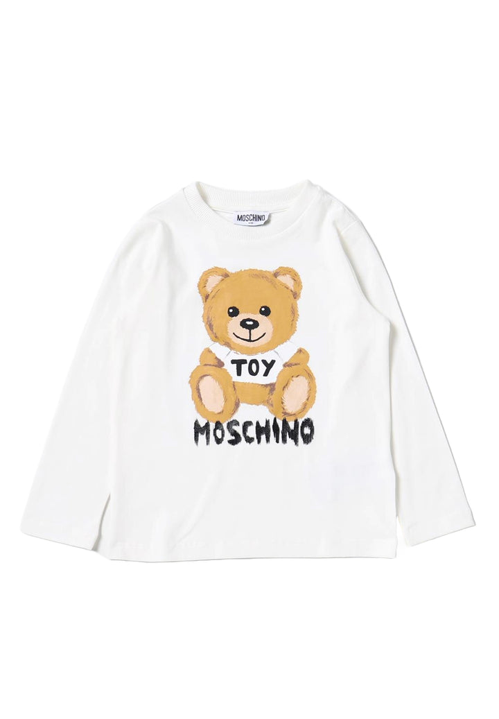 T-shirt bianca per bambina