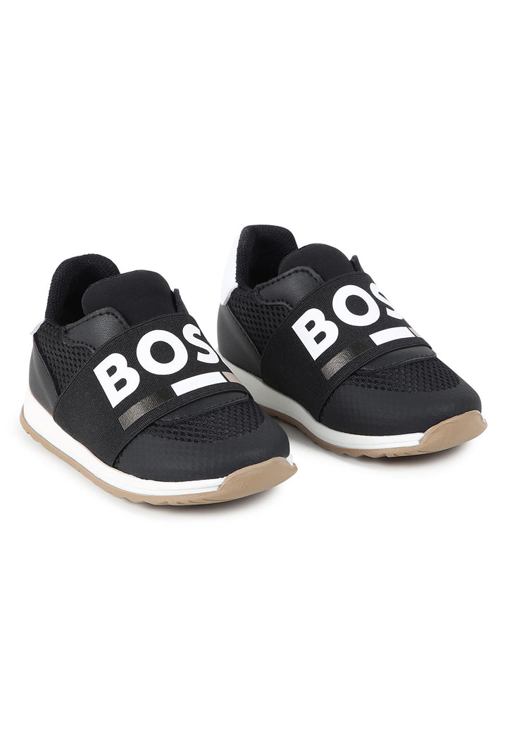 Black baby shoes