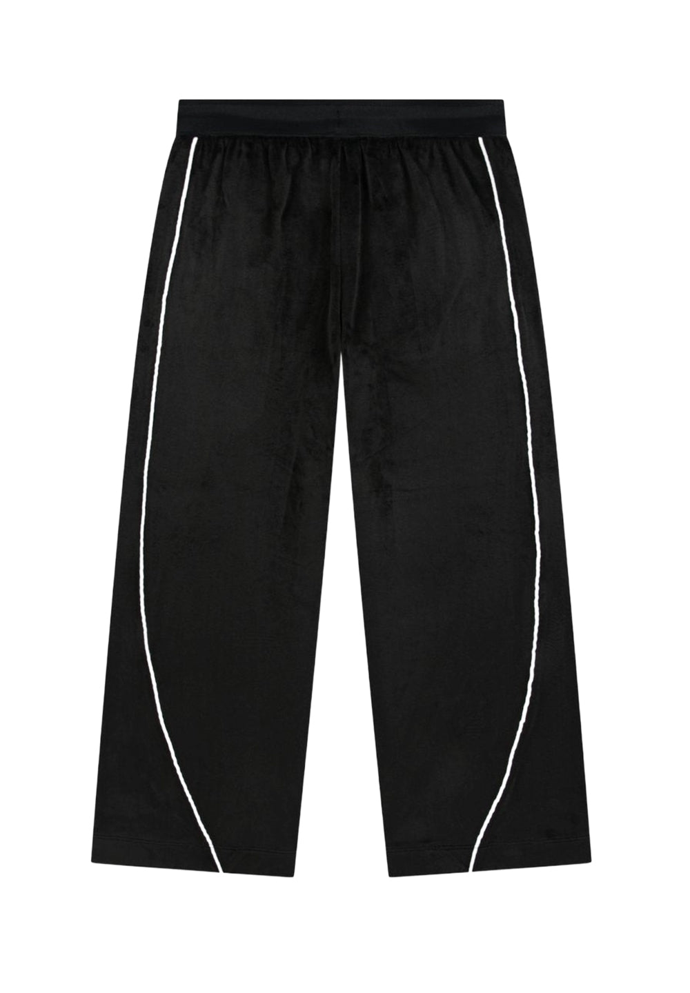 Pantalone felpa nero per bambina