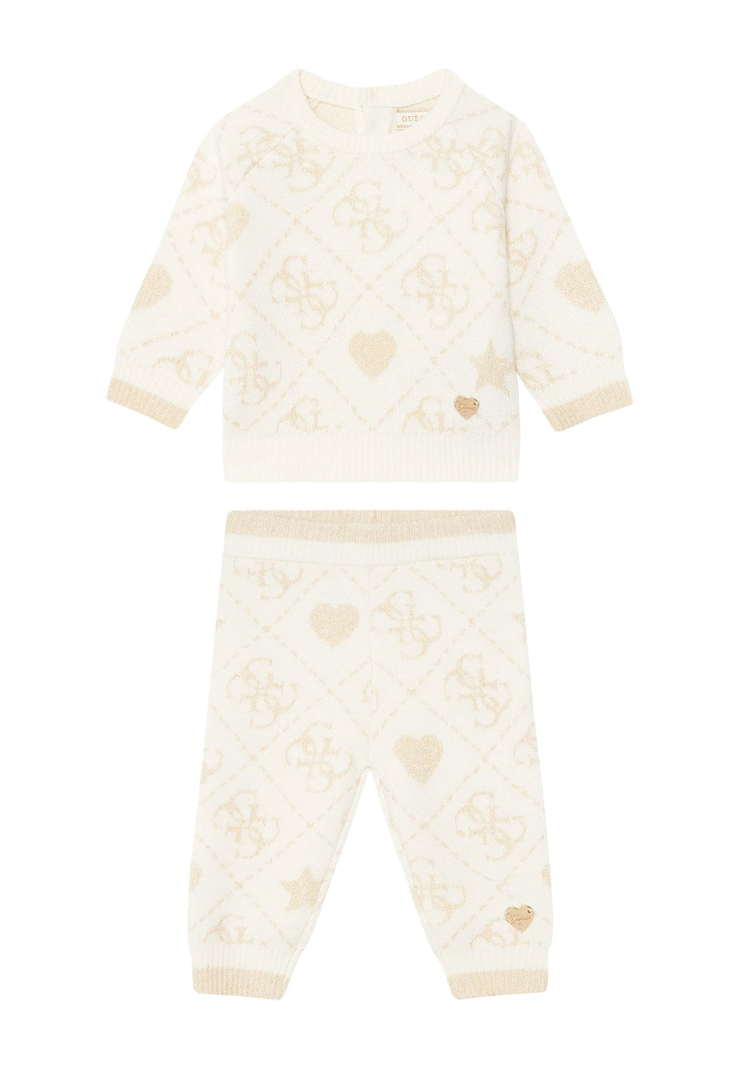 Completo crema per neonata