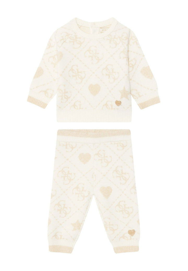 Completo crema per neonata
