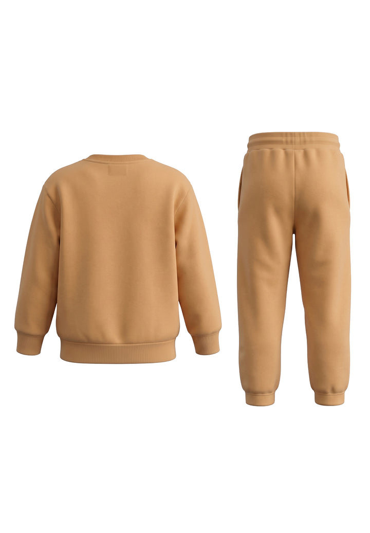 Completo felpa marrone unisex