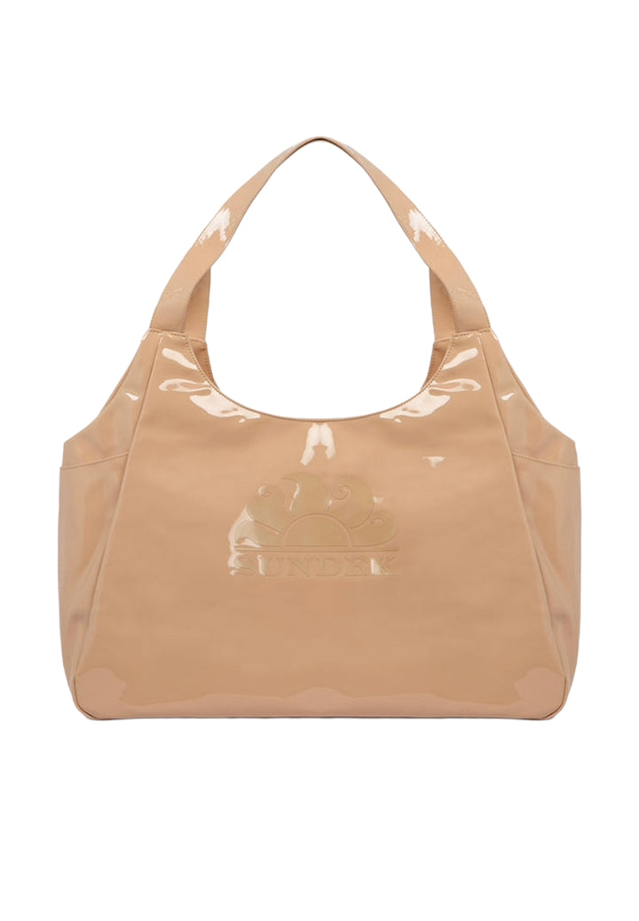 Borsa mare beige per bambina