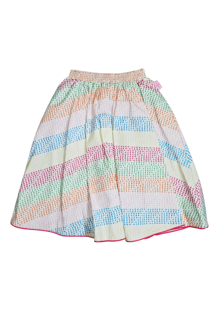 Gonna multicolor per bambina