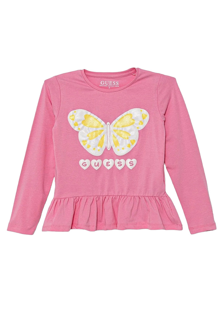 T-shirt rosa per bambina