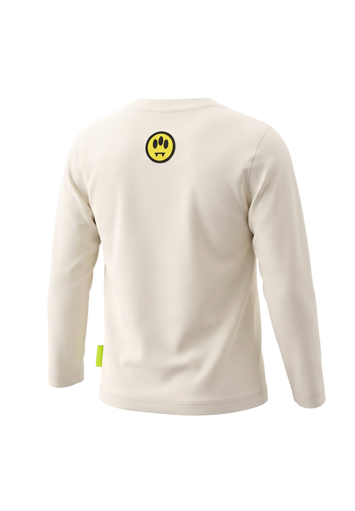 T-shirt crema per neonato