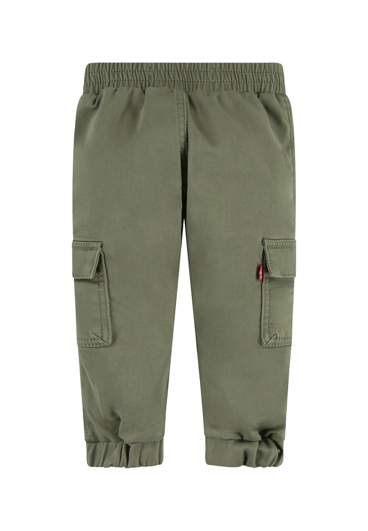 Green trousers for children