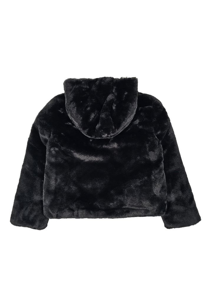 Black reversible jacket for girls