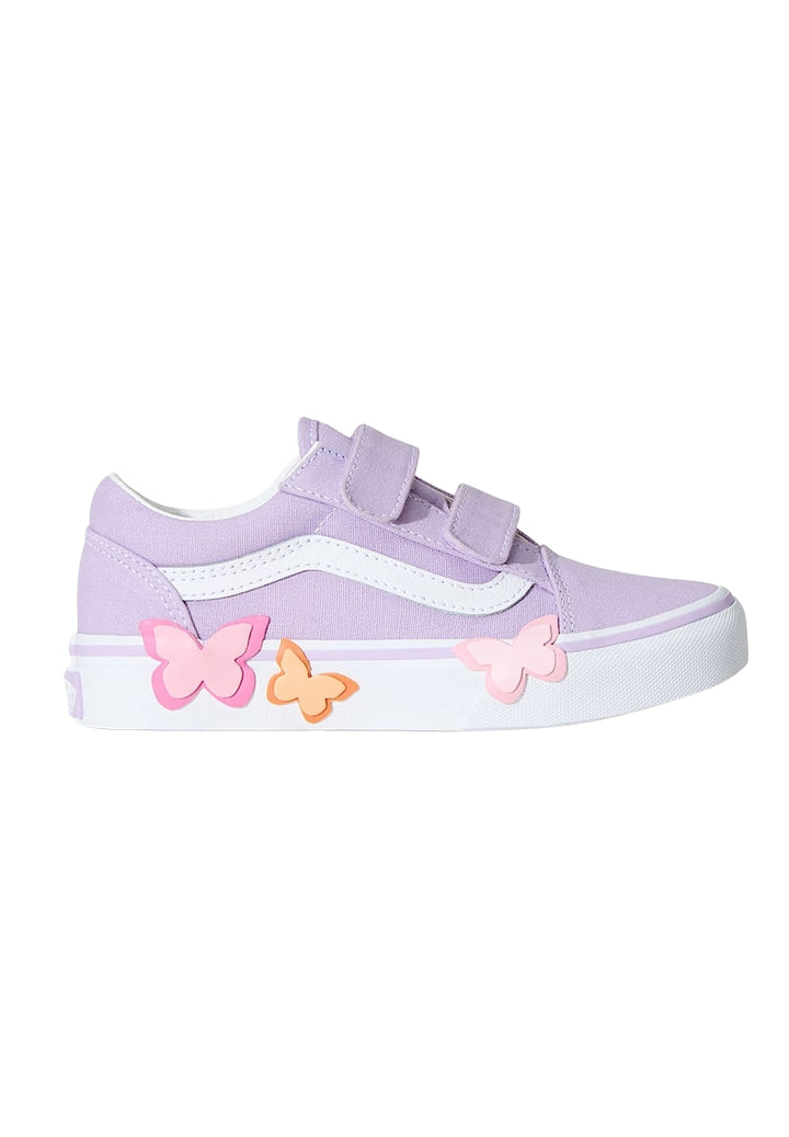 Scarpe lilla per neonata