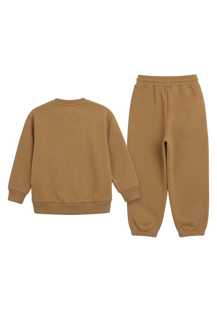 Completo felpa marrone unisex