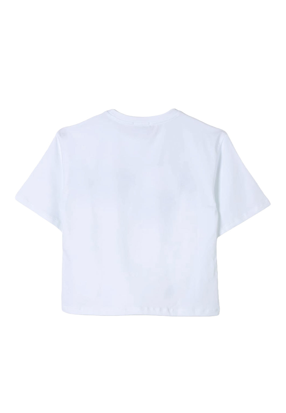 T-shirt bianca per neonata