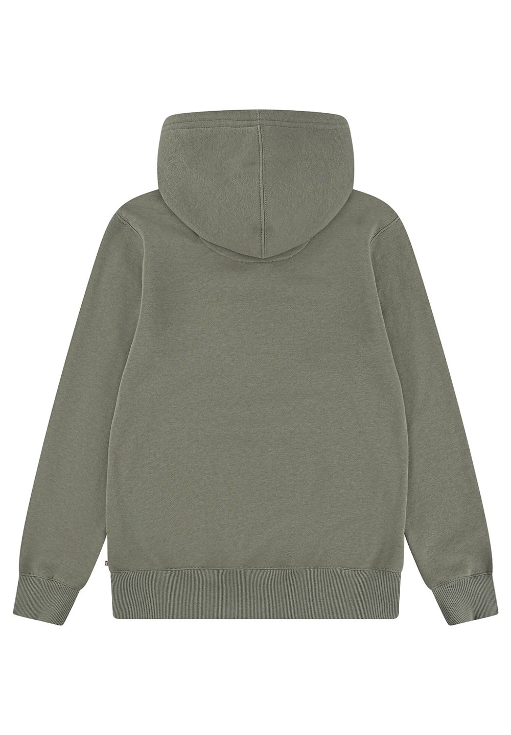 Felpa cappuccio verde per bambino
