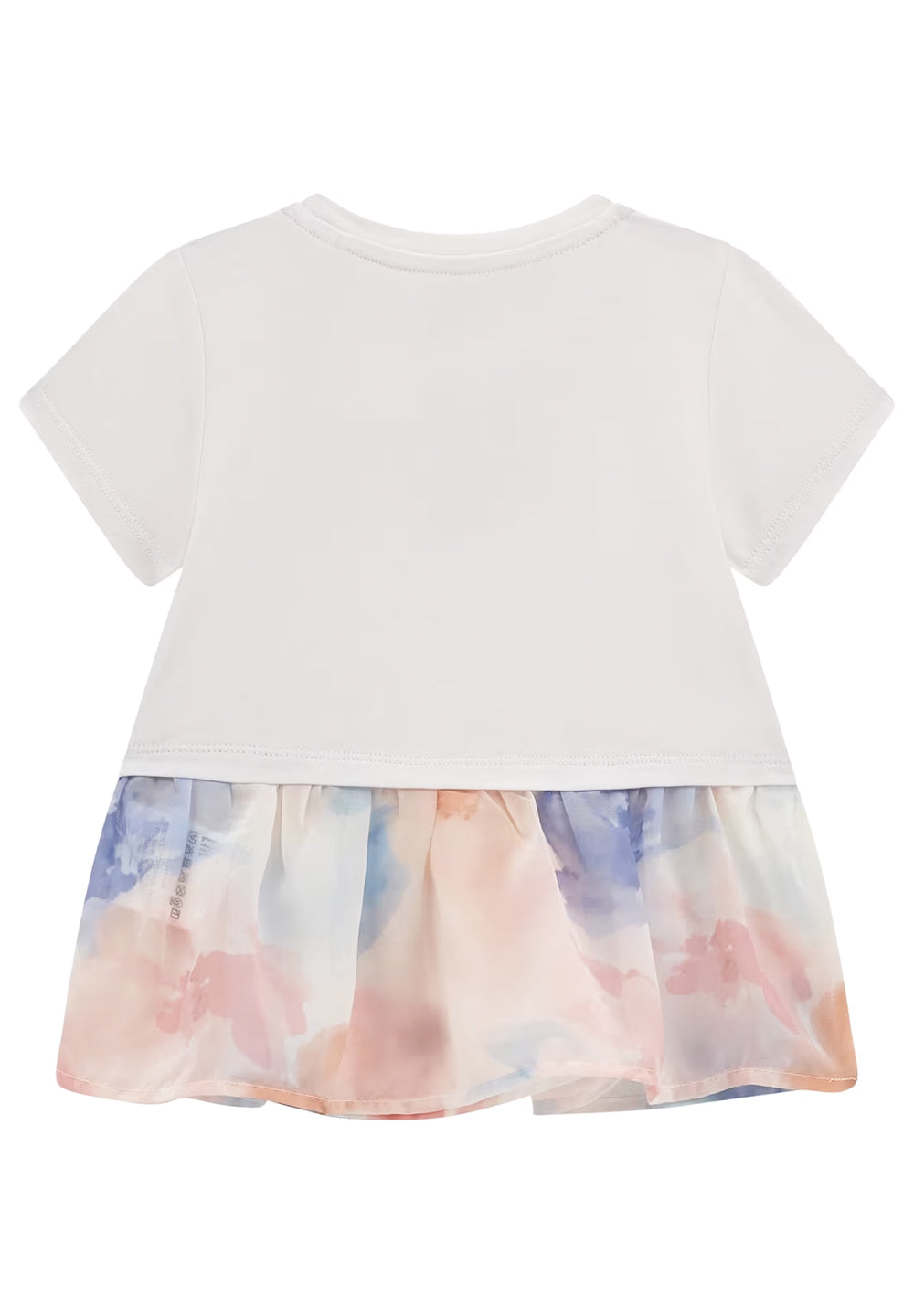 T-shirt bianca per bambina