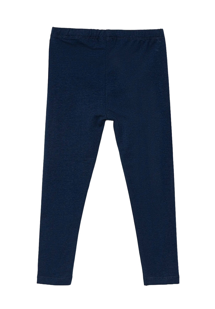 Leggings blu navy per bambina
