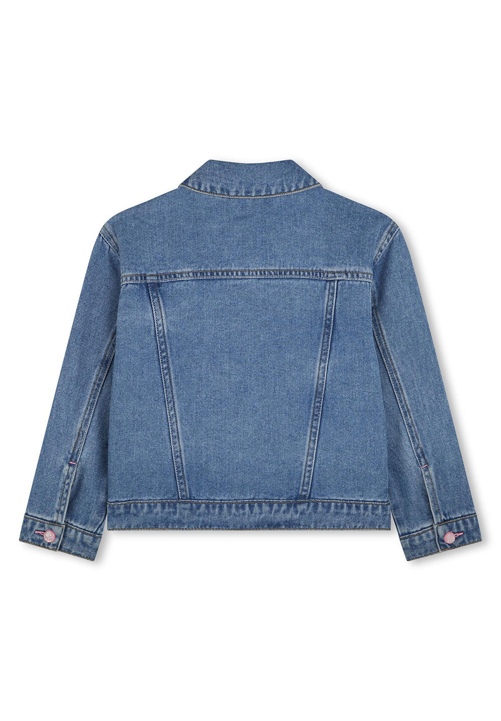 Giubbino blu denim per bambina