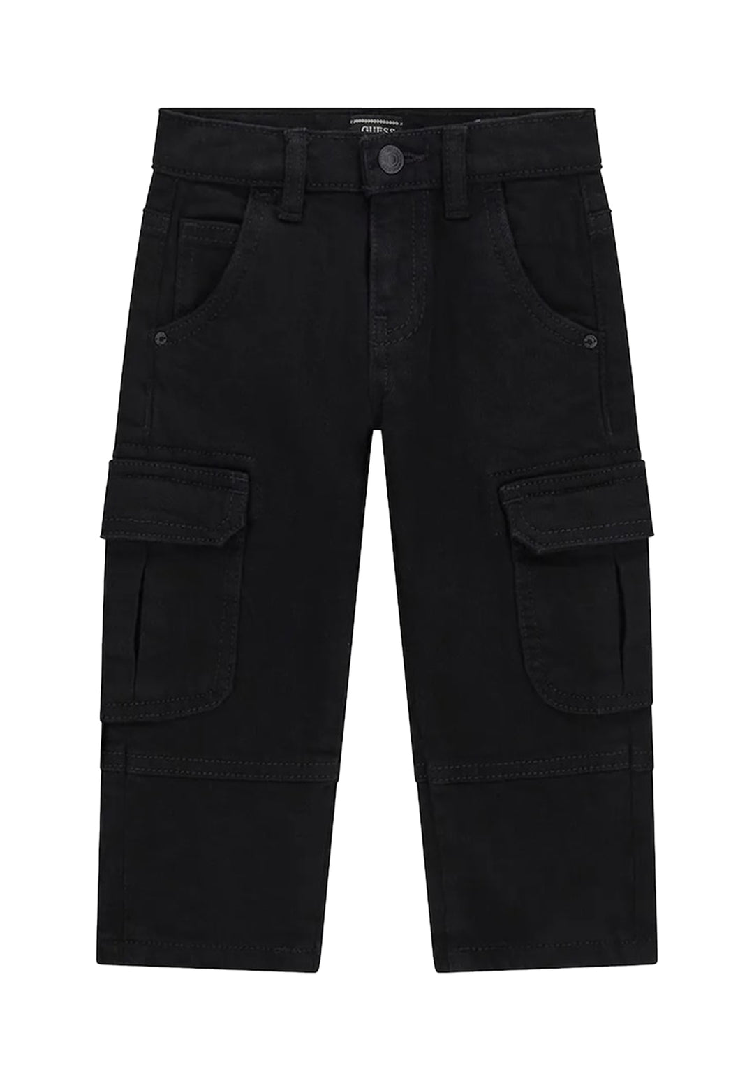 Pantalone cargo nero per bambino
