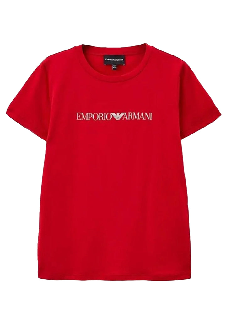 T-shirt rossa per bambino