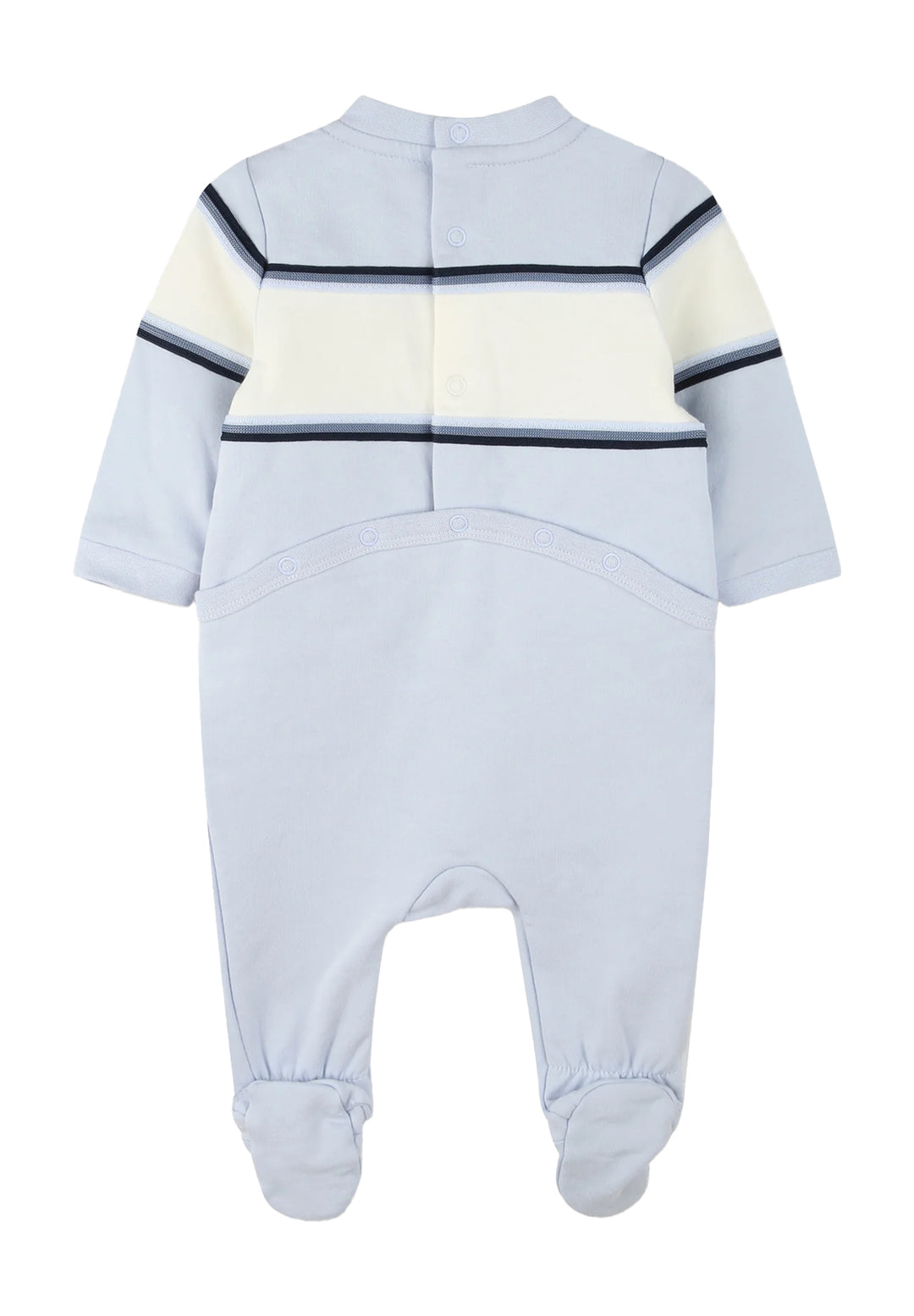 Set tutina + bavetta celeste per neonato