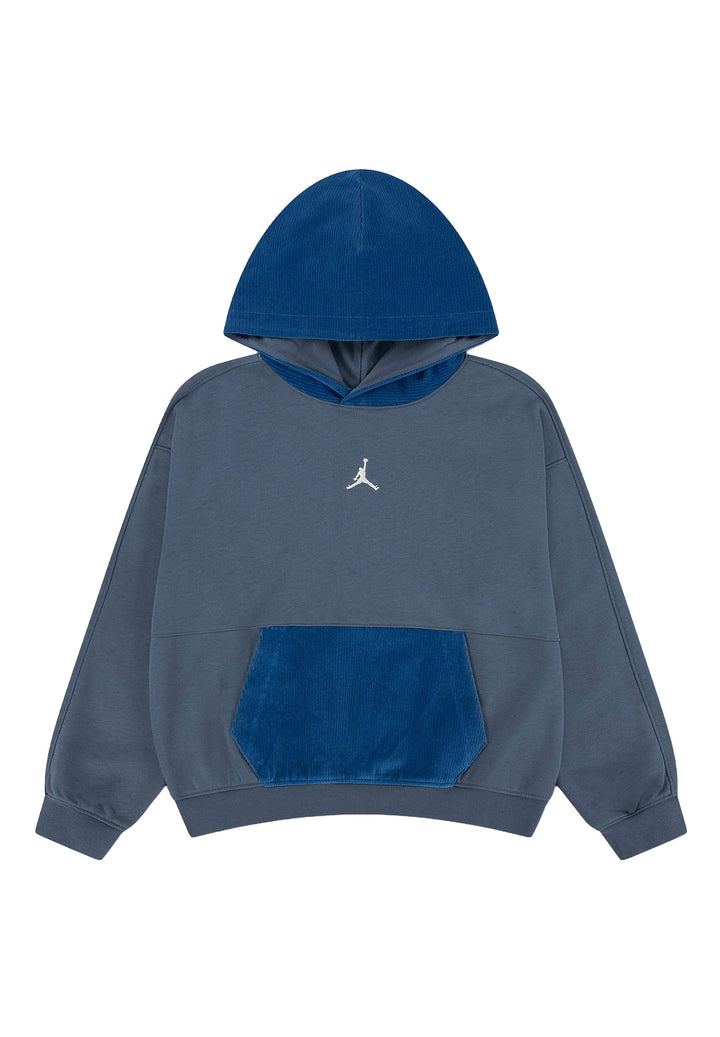 Felpa cappuccio grigia per bambino